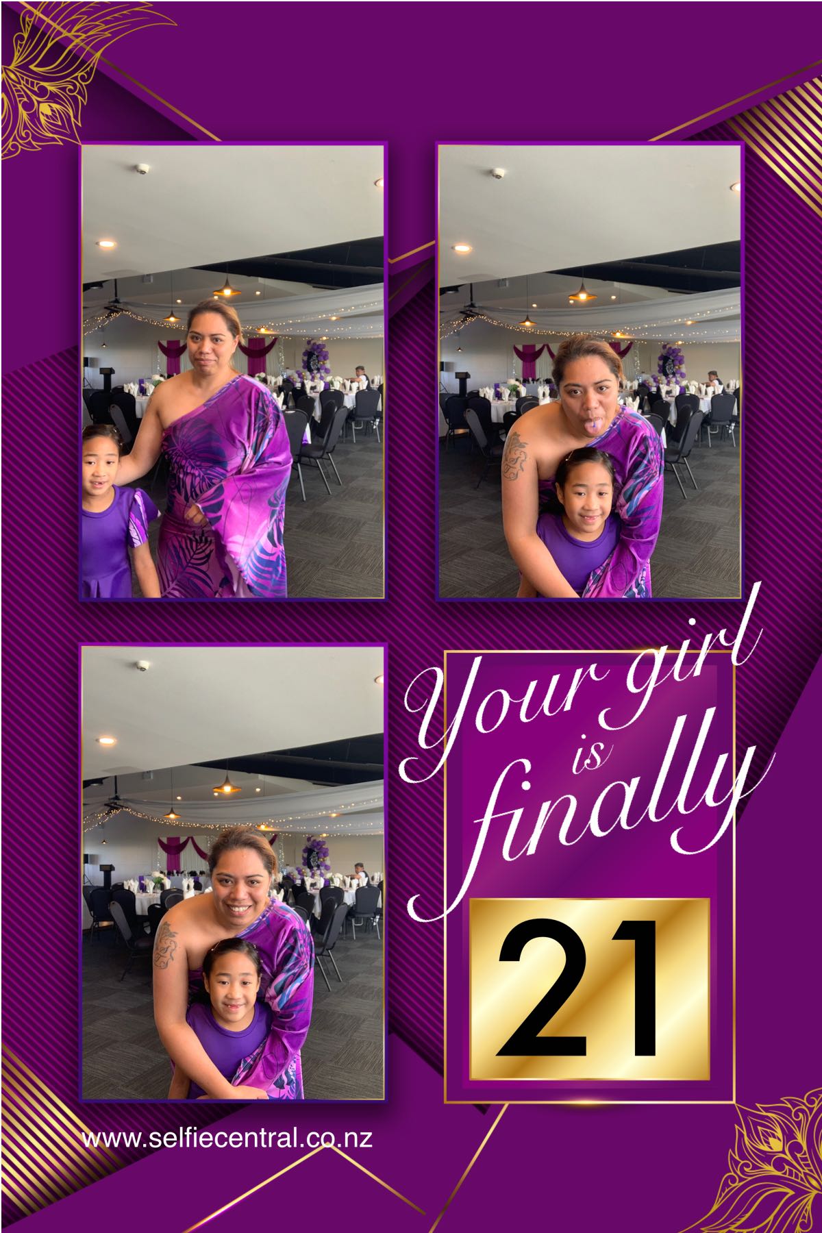 Your girl is finally 21 | View more photos from the event at gallery.photobooth.co.nz/u/SelfieCentral/Your-girl-is-finally-21